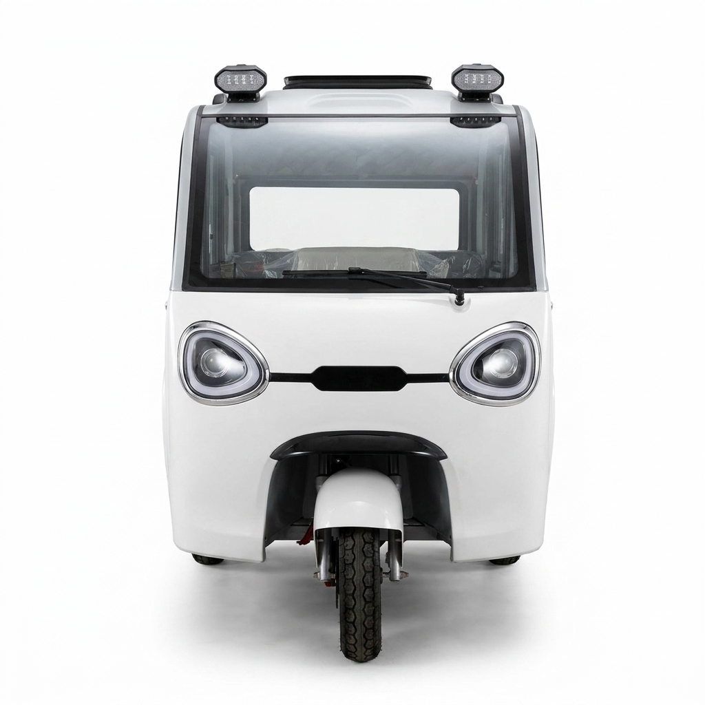 VERTEX Fully Enclosed Passenger E-Trike (1200W Cabin)