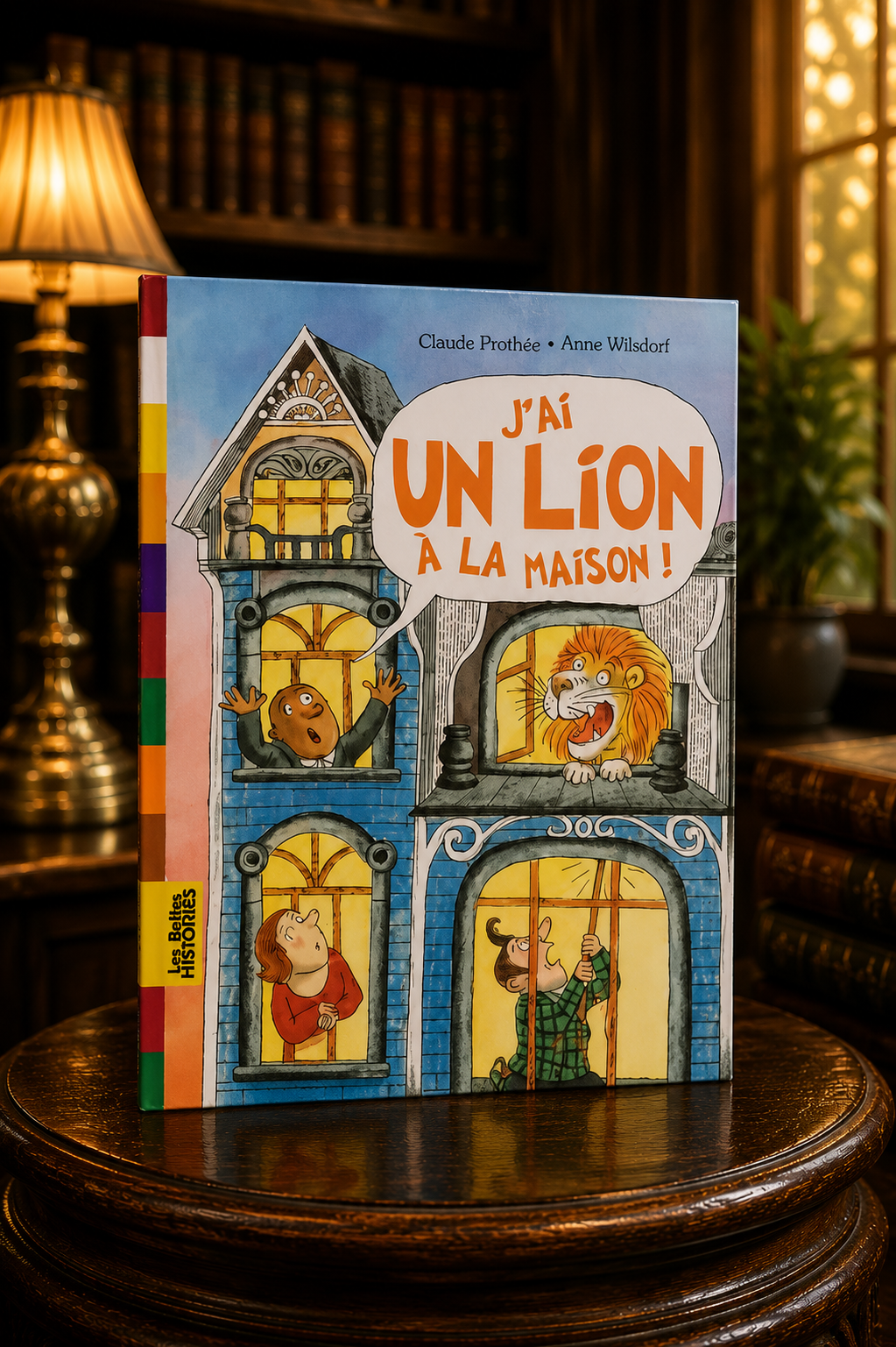 J'ai un lion à la maison !