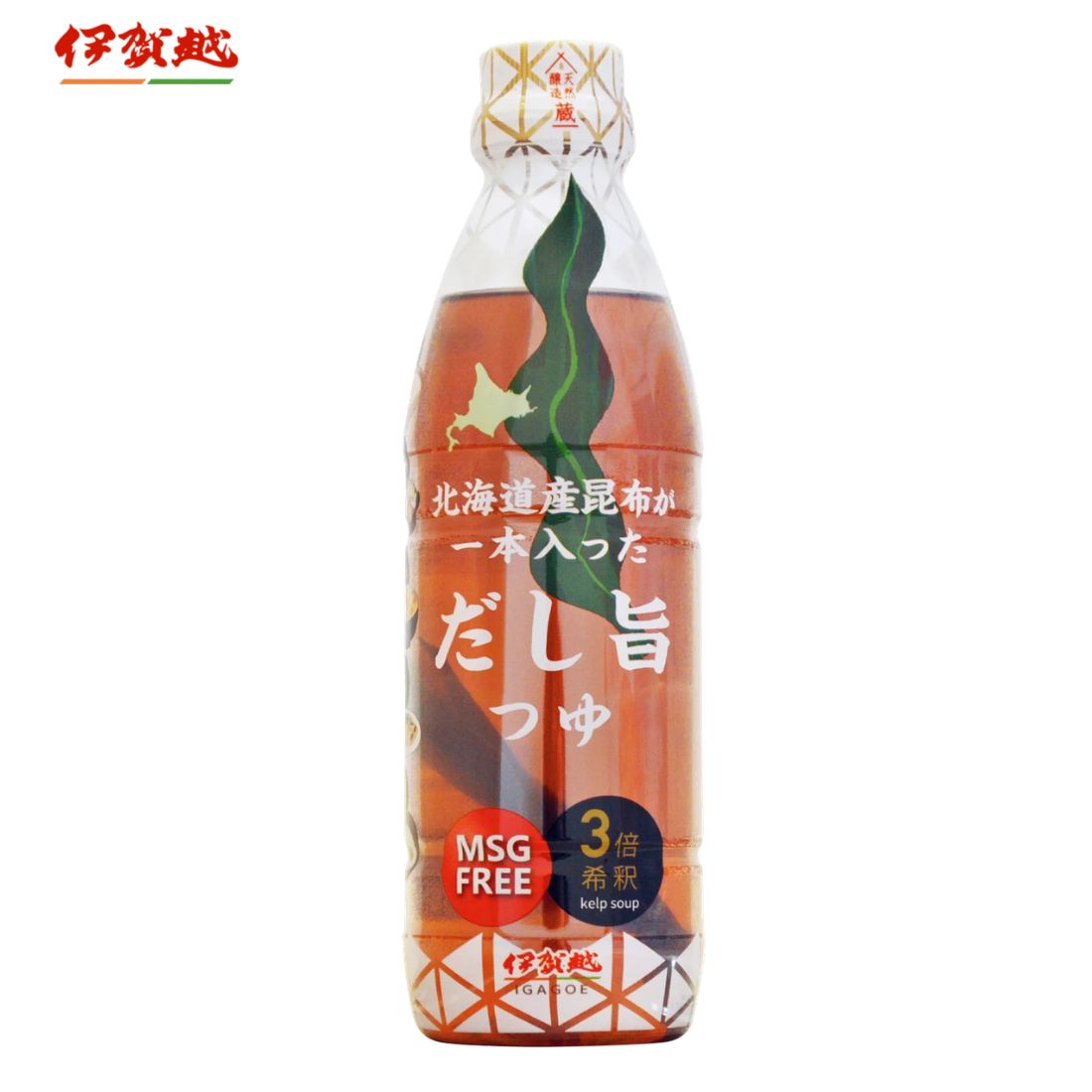 北海道昆布減鹽高湯醬油  480ml