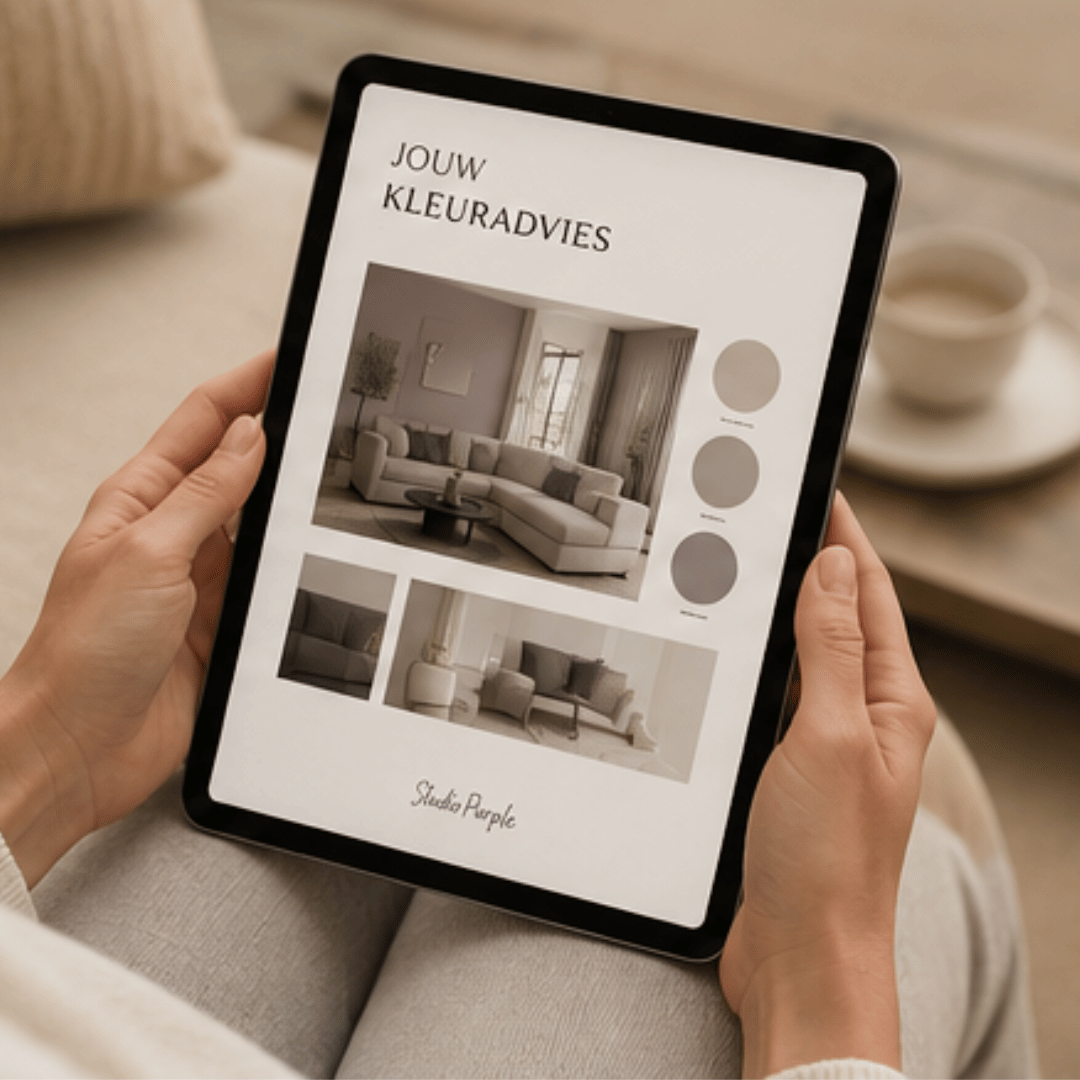 Online kleuradvies voor 1 ruimte of zone