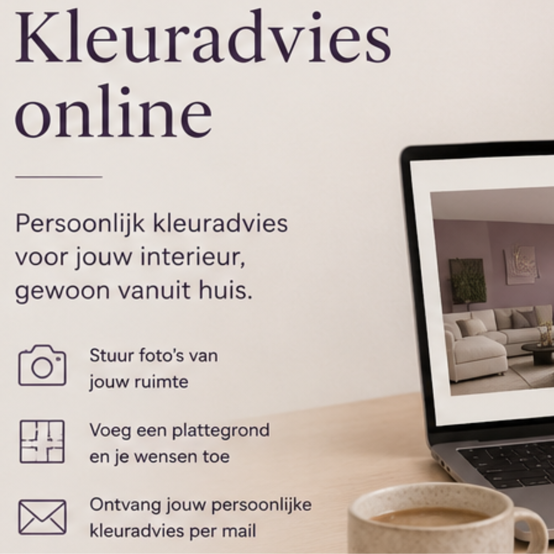 Online kleuradvies voor 1 ruimte of zone