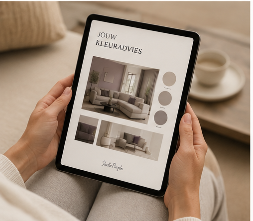 Online kleuradvies voor één ruimte