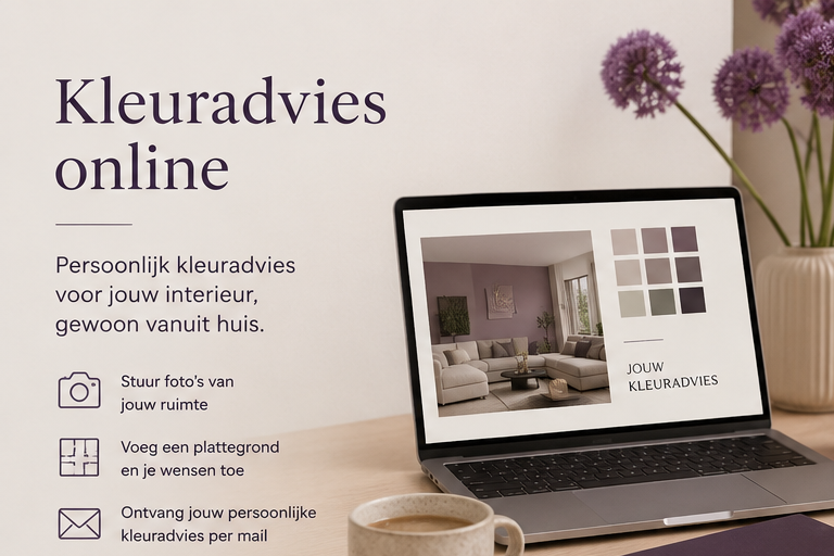 Online kleuradvies voor één ruimte