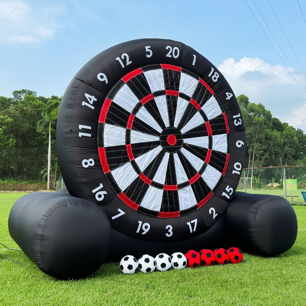10 Foot Inflatable Soccer Dart Board