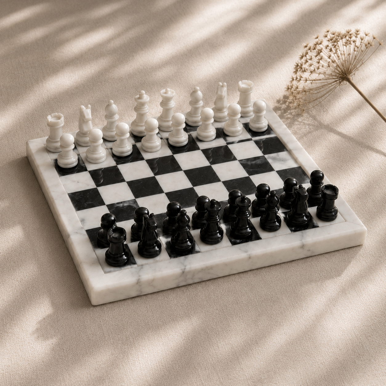 SHATRANJ Marble Chess Set