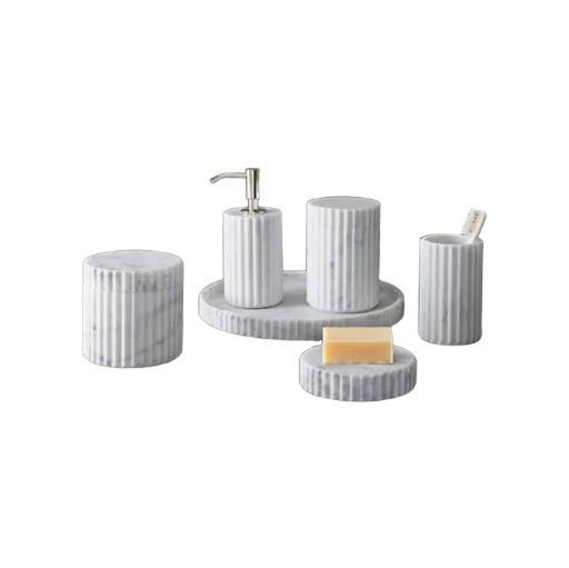 Bianca Bathroom Set (6 pieces)