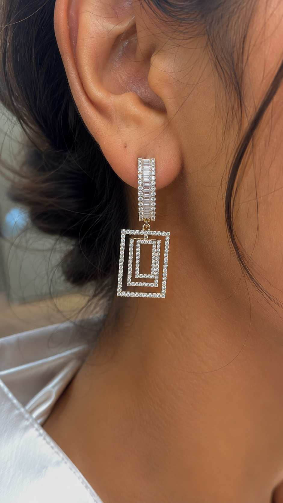 Luxe Prism Drop Earrings