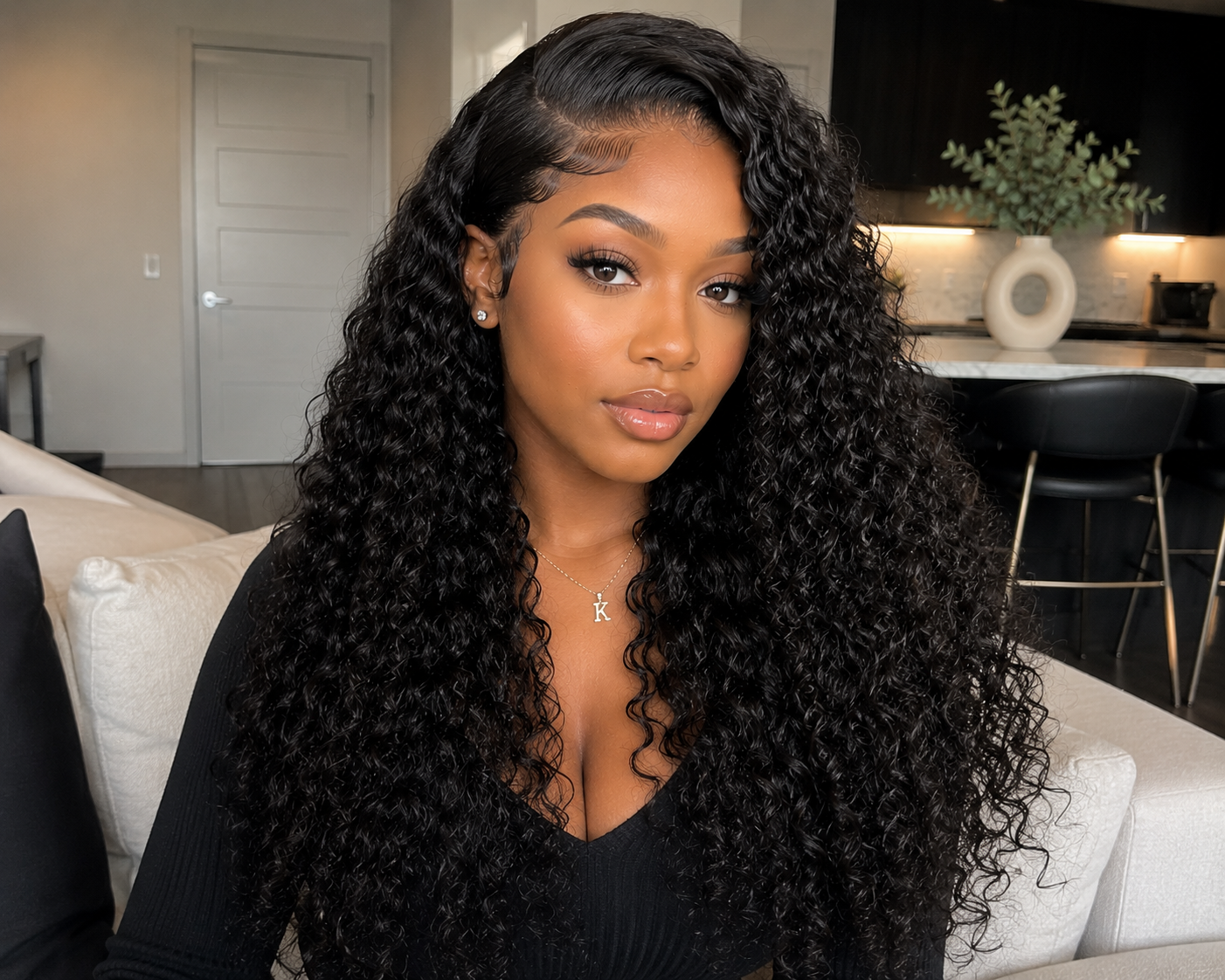 Curly Lace Front Wig