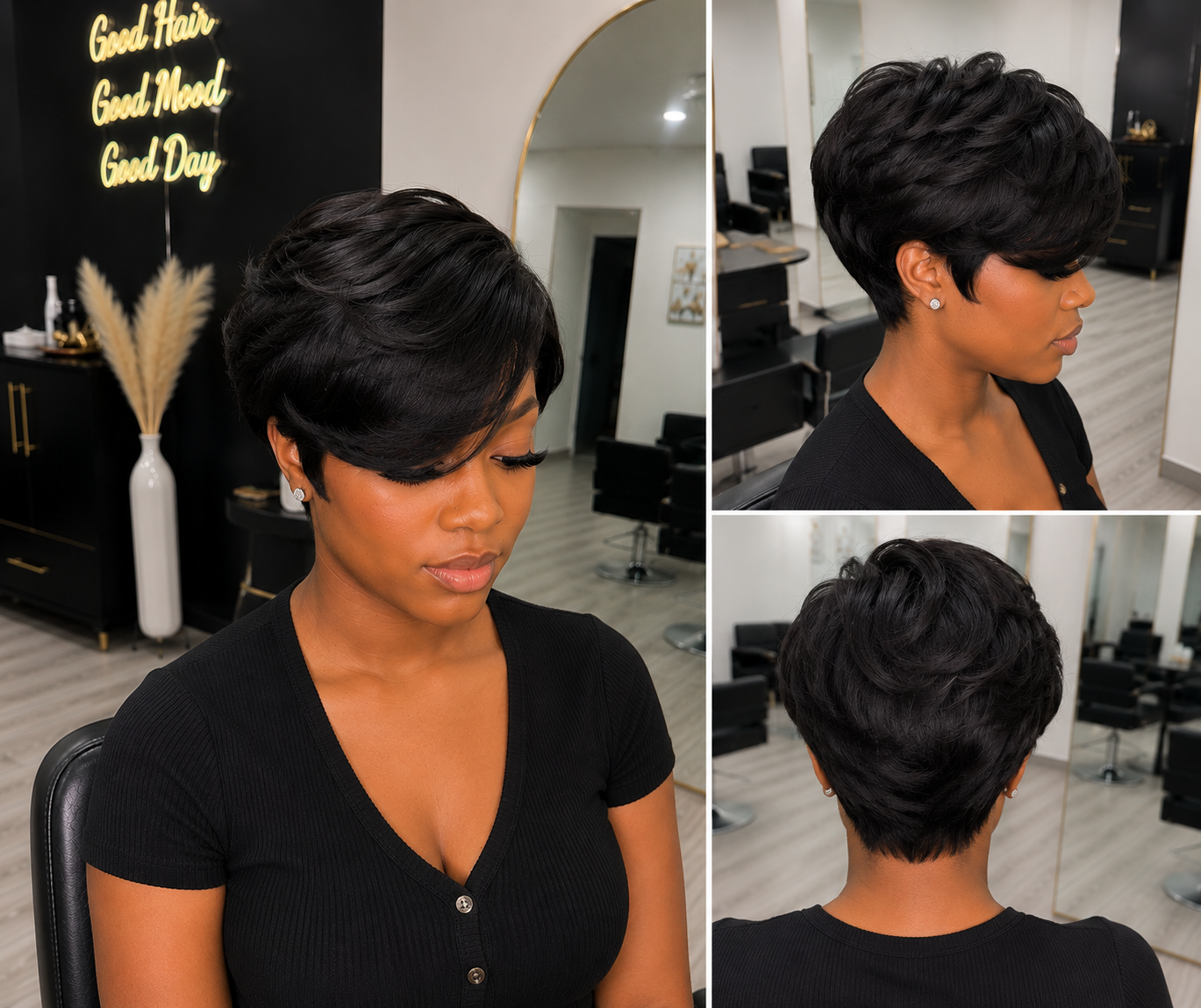 Short Pixie Cut Wig