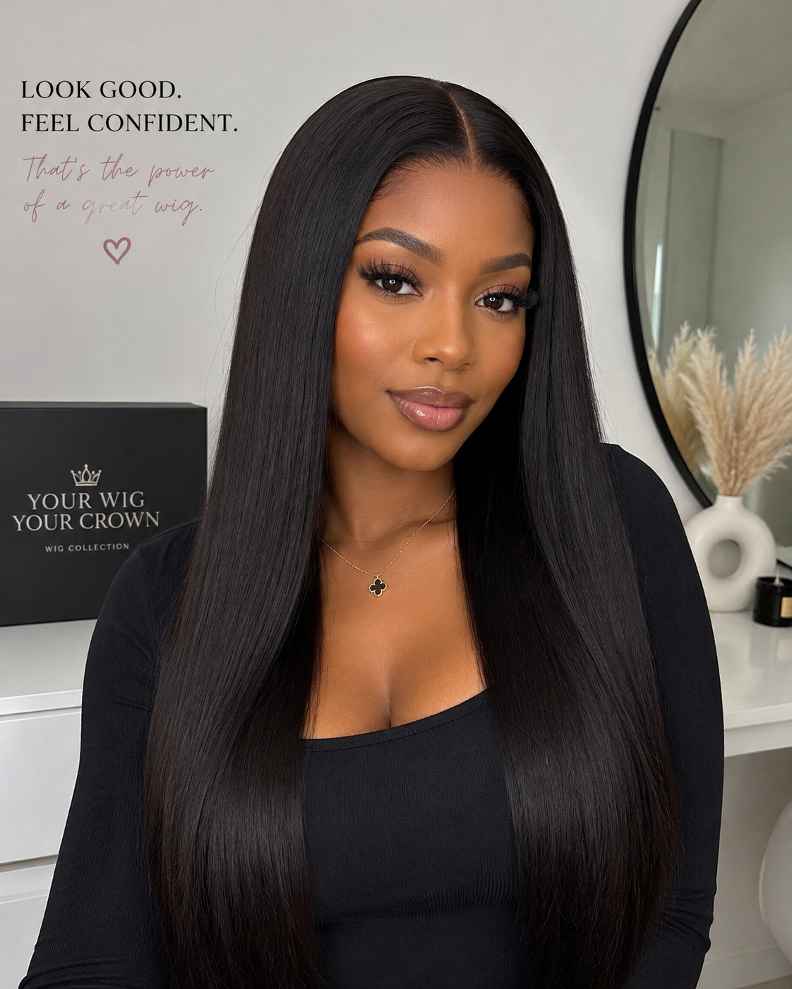 Luxury Straight Lace Wig