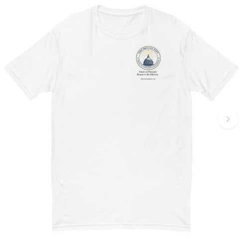 The First Principle White T-Shirt
