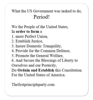 The Authorized Mission - The Preamble