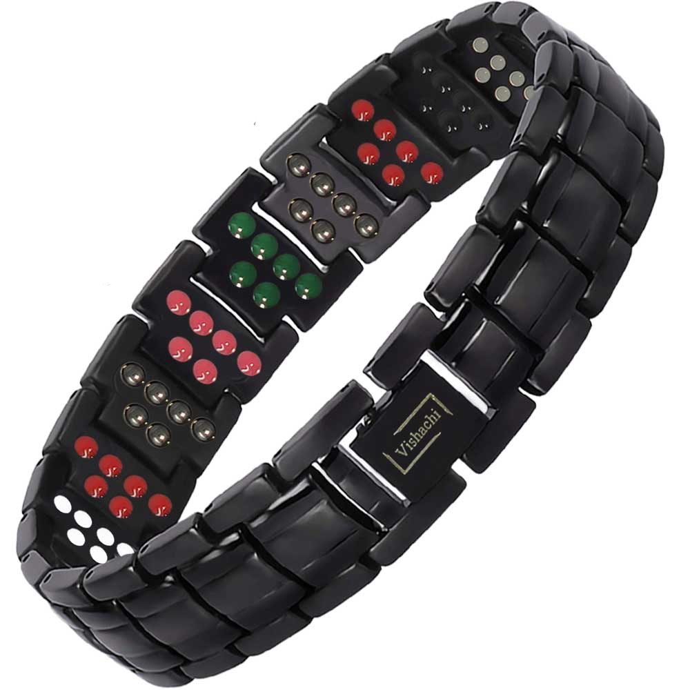 7 Elements Series Titanium Magnetic Braceclets