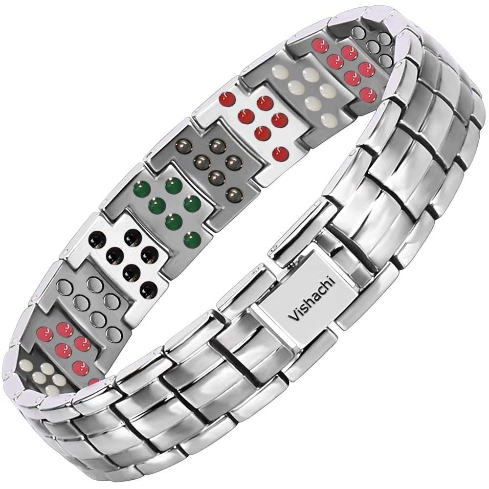 7 Elements Series Titanium Magnetic Braceclets