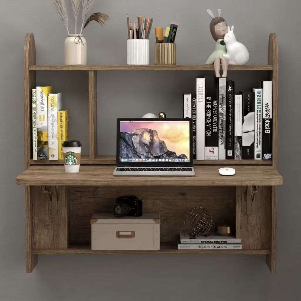 Wall Mounted Wooden Desk