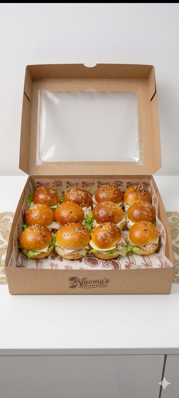 Cold Cuts Mini Sandwich Box 