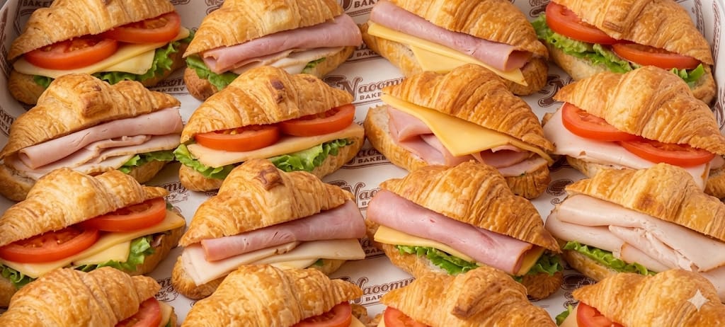 Mini Croissant Sandwich Box 