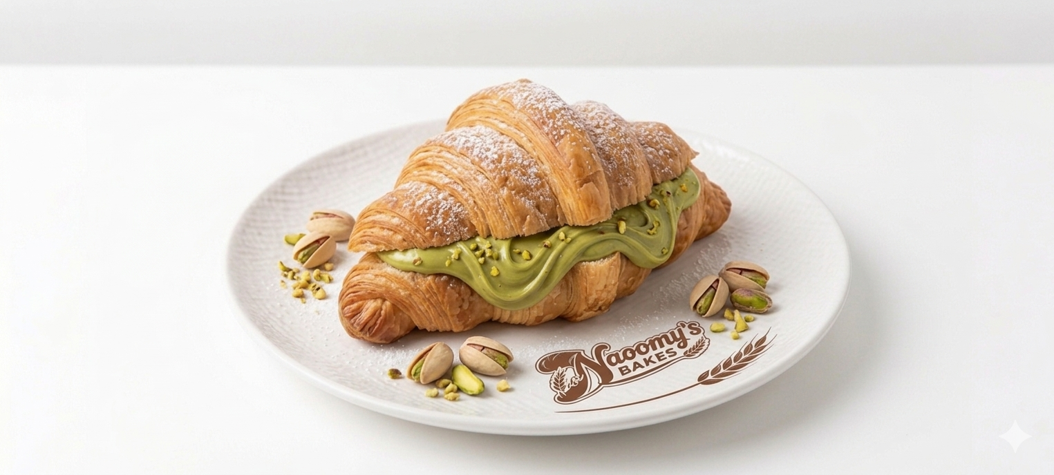 Pistachio Croissant Sandwich