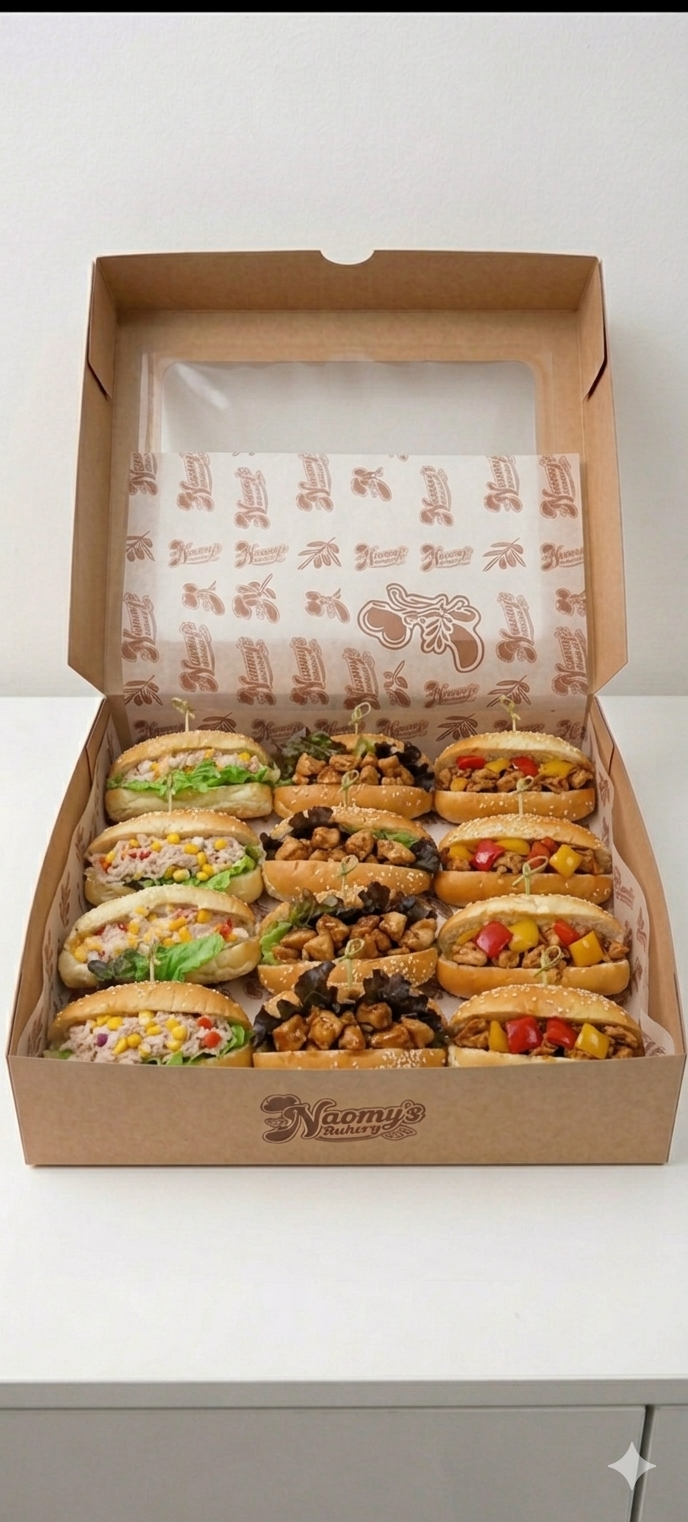 Cold Cuts Petit Pain Mini Sandwich Box 