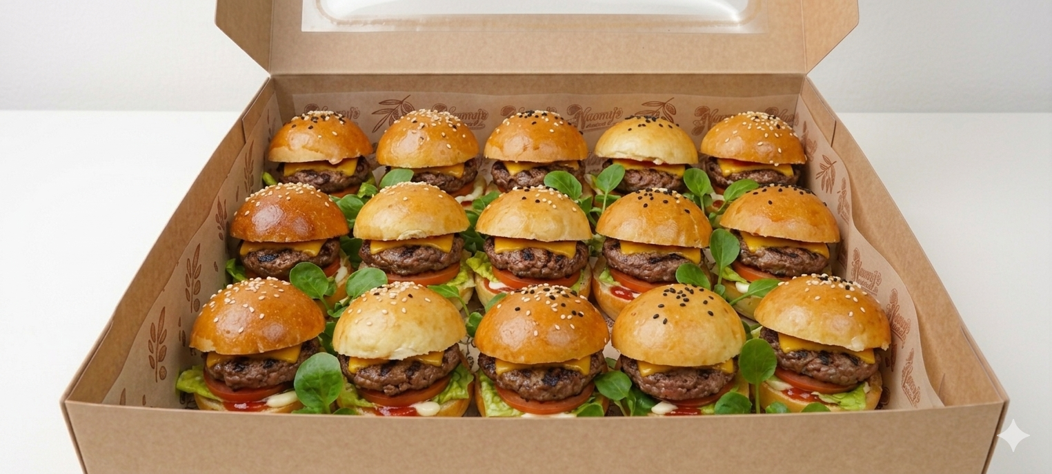 Mini Burger Mini Sandwich Box 