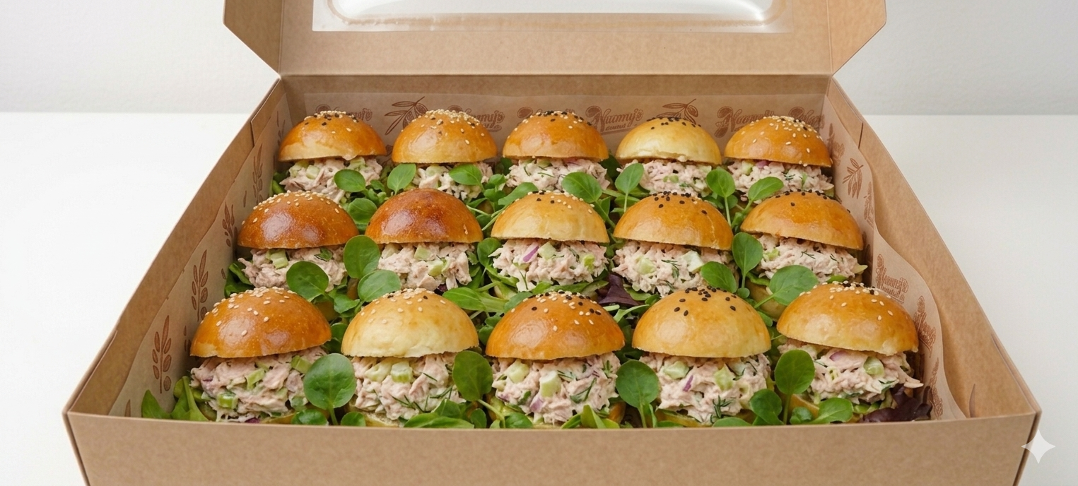 Tuna Salad Mini Sandwich Box 