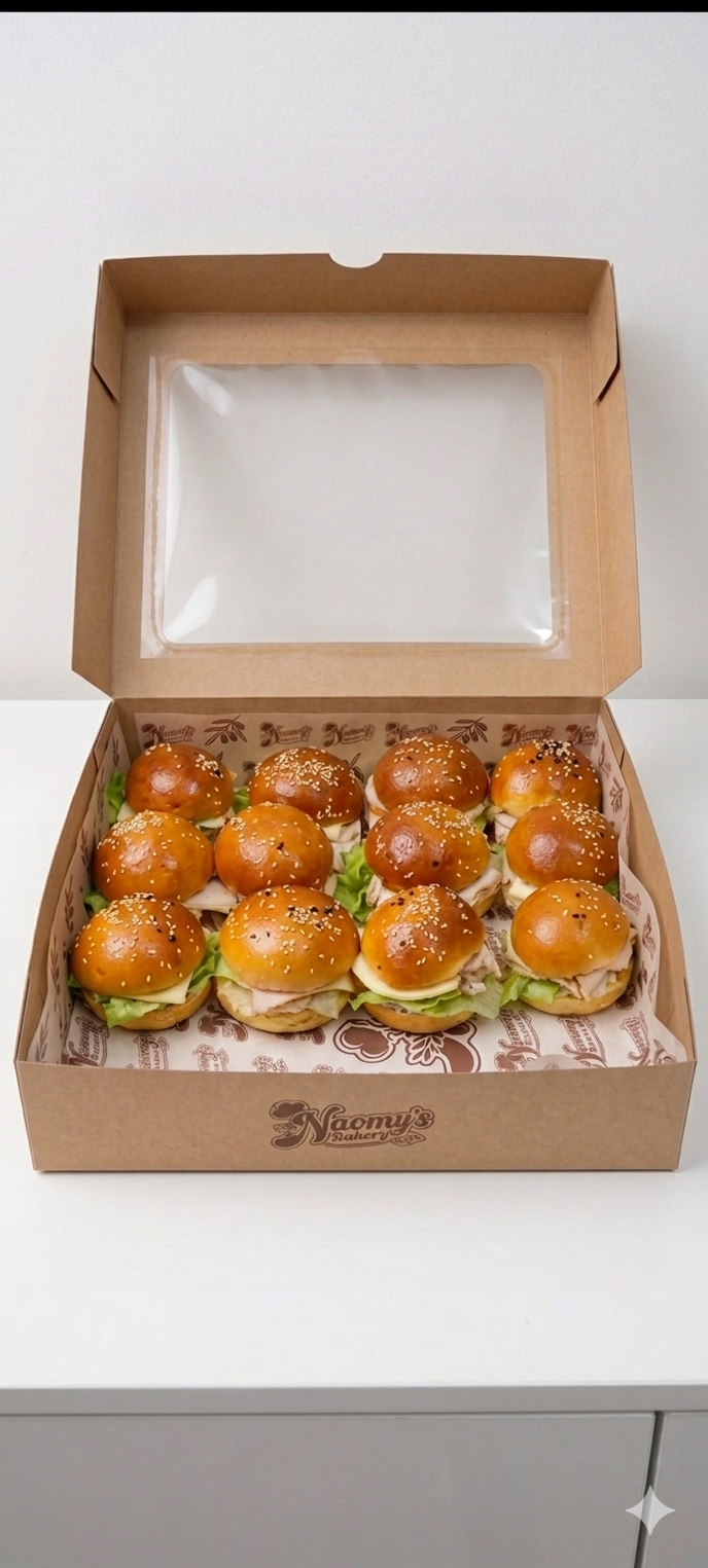 Cold Cuts Mini Sandwich Box 