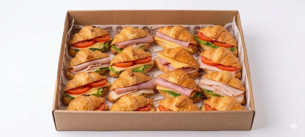 Mini Croissant Sandwich Box 