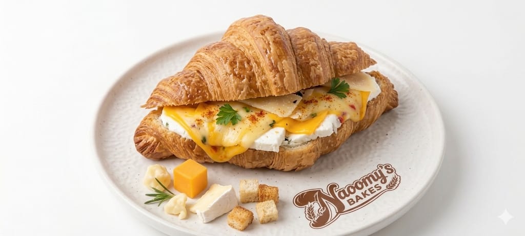 Mix Cheese Croissant Sandwich