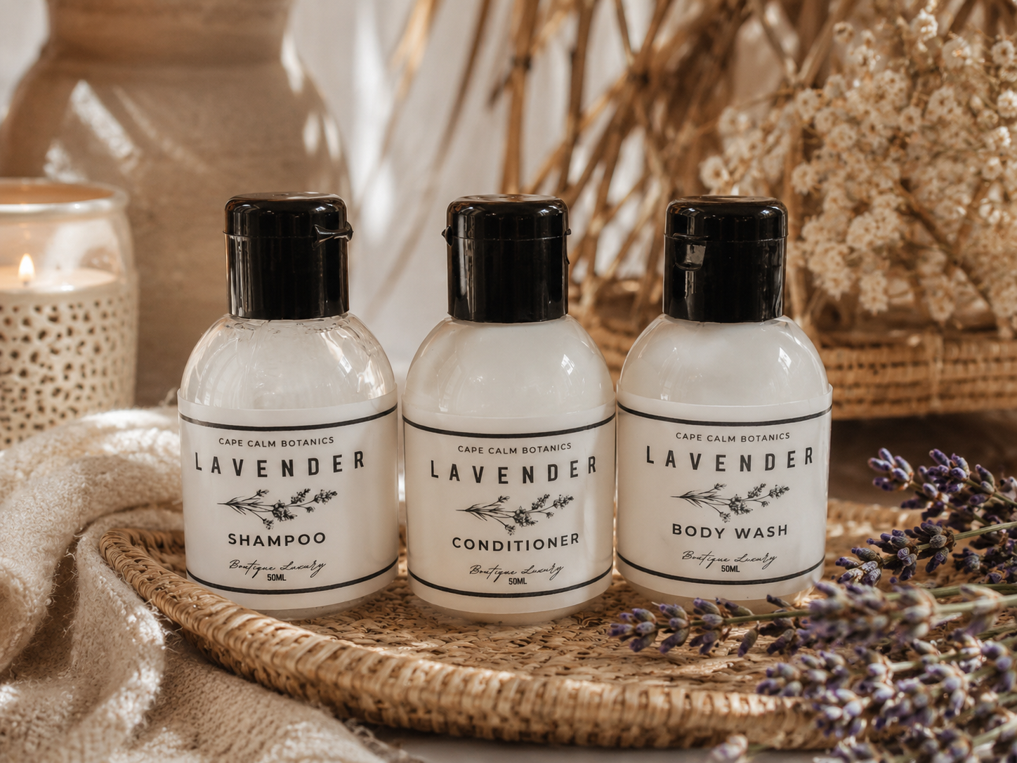50ml Signature Collection - Shampoo, Conditioner, Body Wash