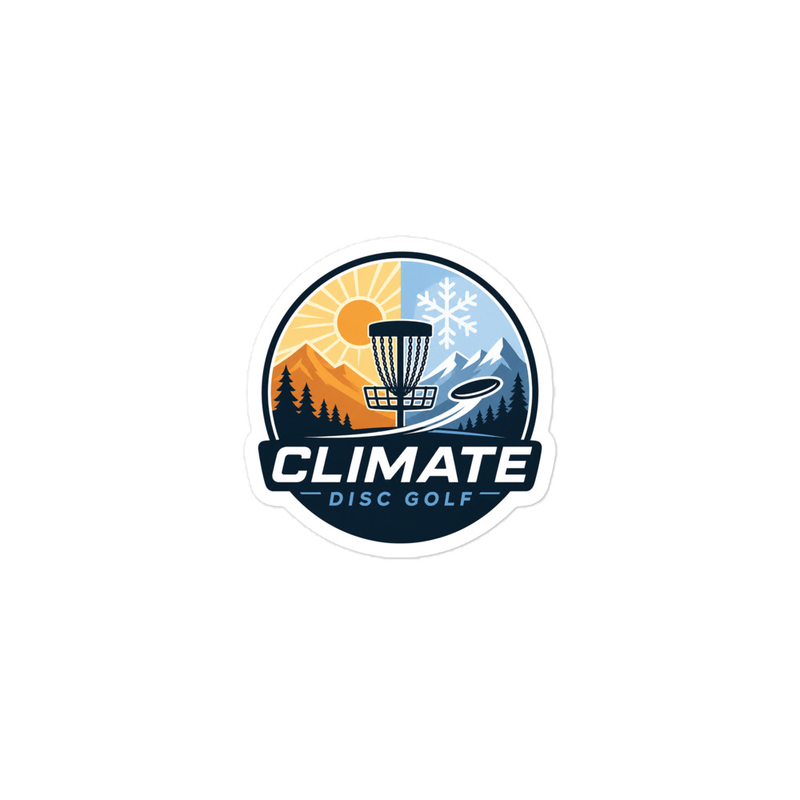 Climate Disc Golf Sticker