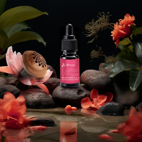 Euphoric Whispers / Essential Oil/ 複方(Blend)精油 10ml +木質擴香器組合