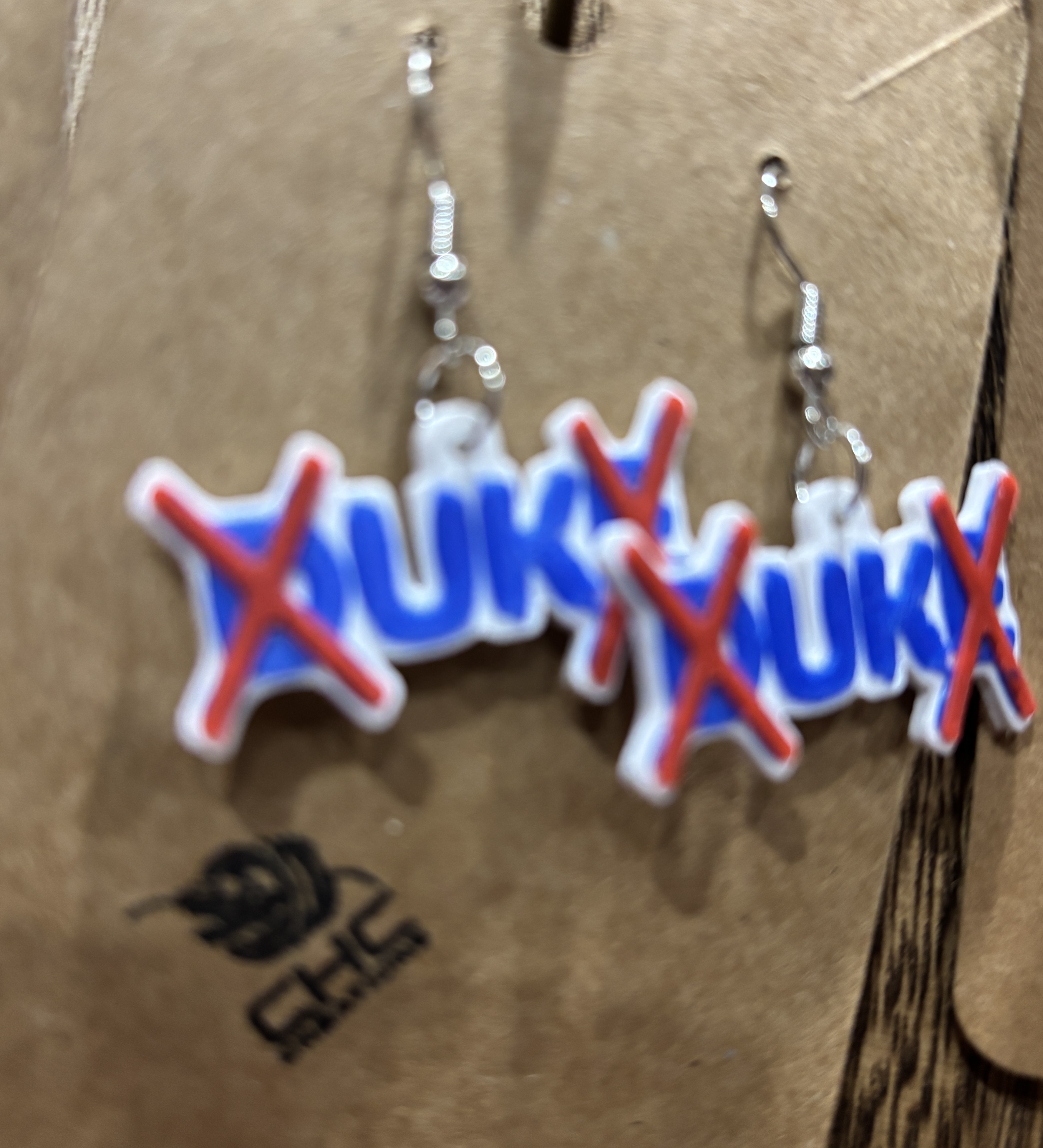 Duke Rivalry Earrings