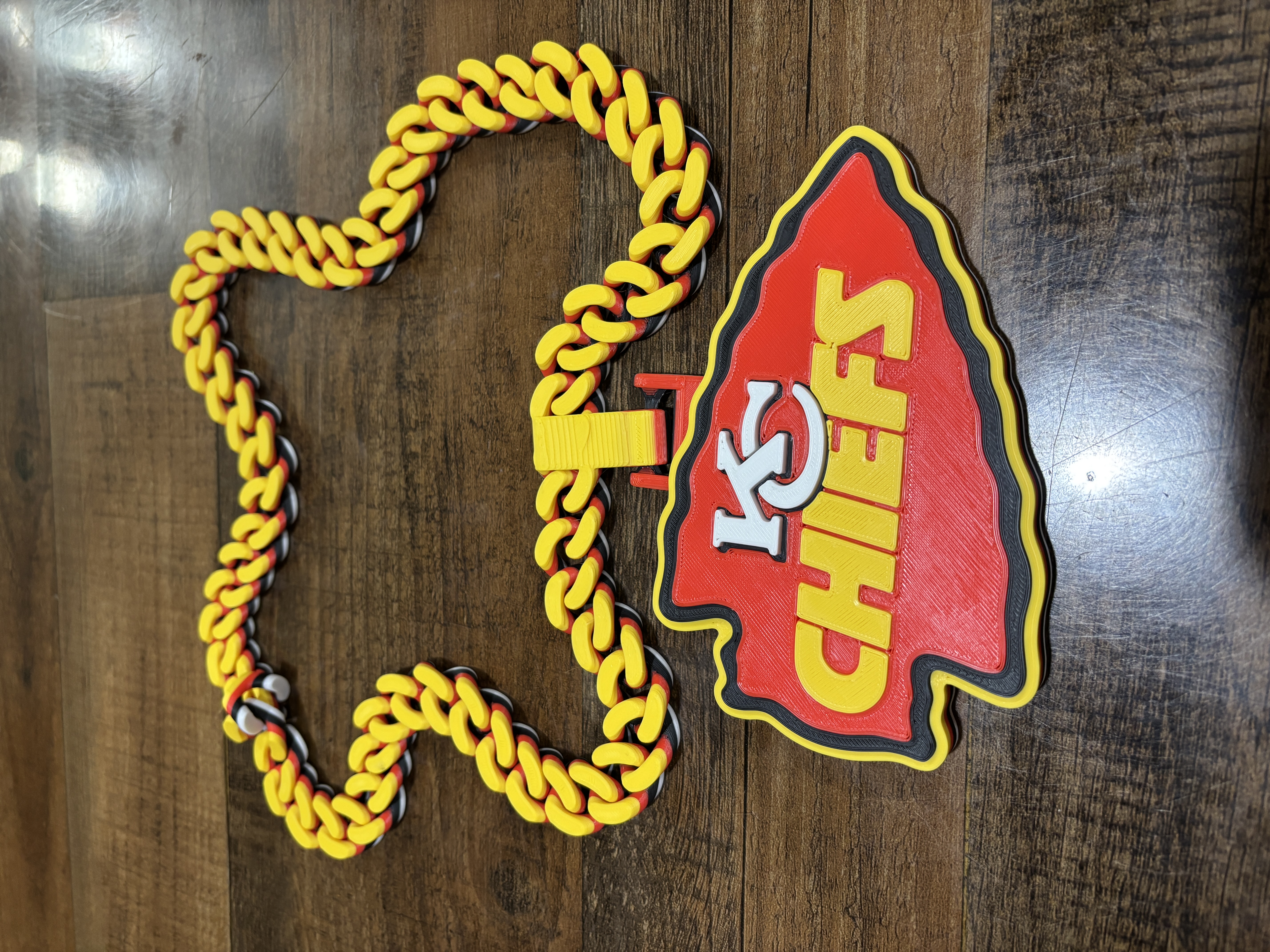 Kansas City Chiefs Fan Chain