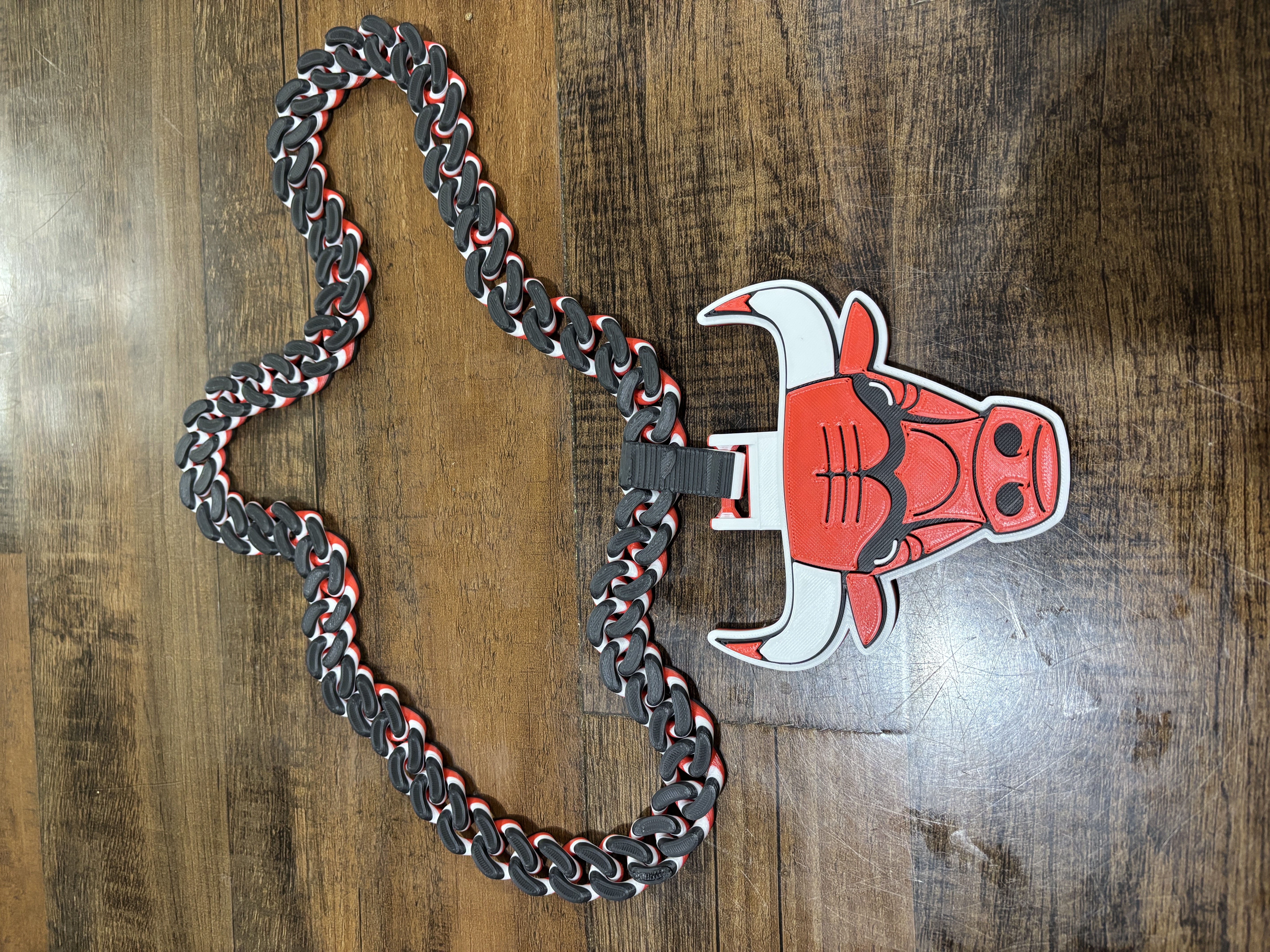 Chicago Bulls Chain Necklace