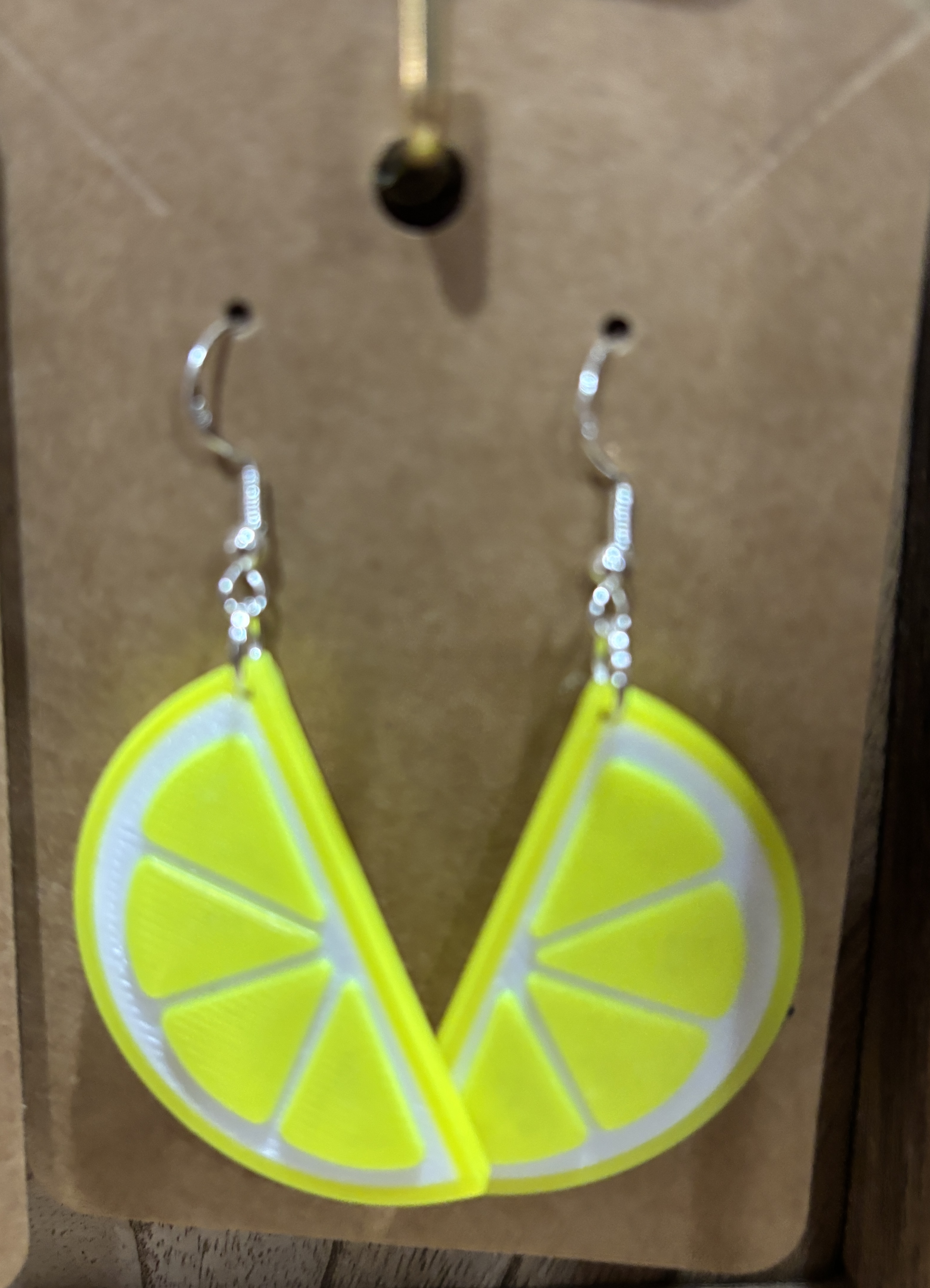 Lemon Slice Earrings