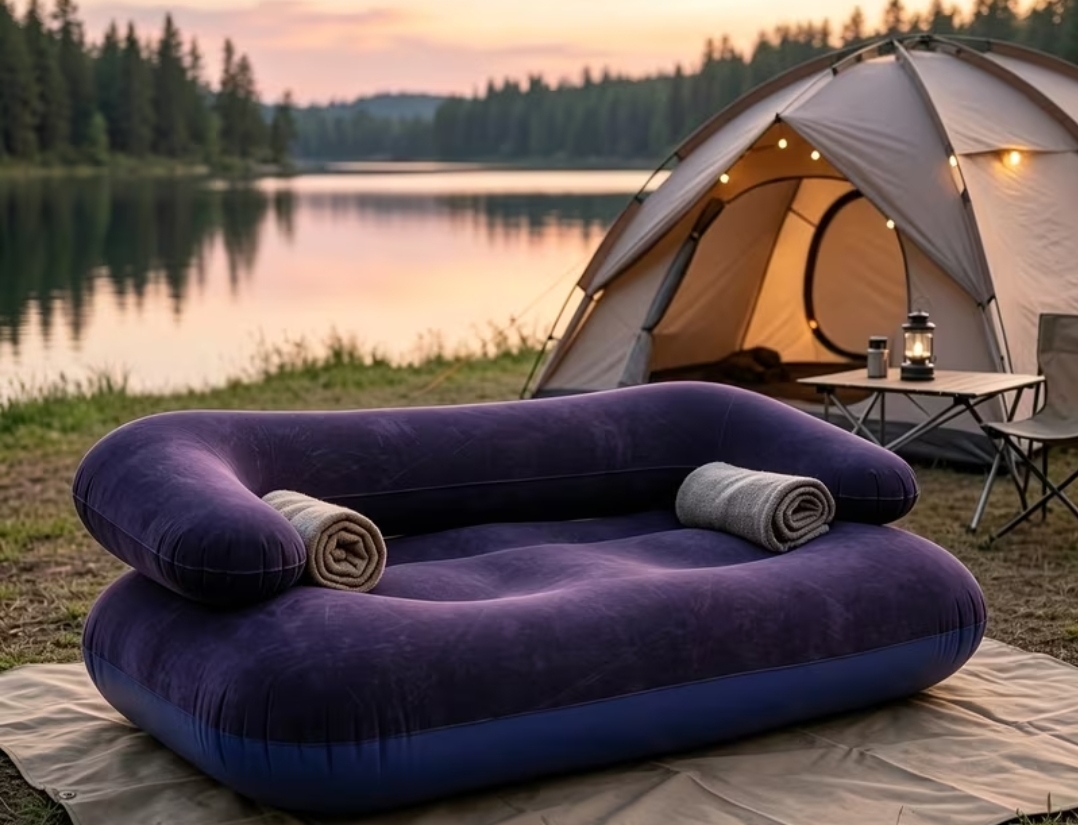 Inflatable Camping Sofa 2 seater for adult 
