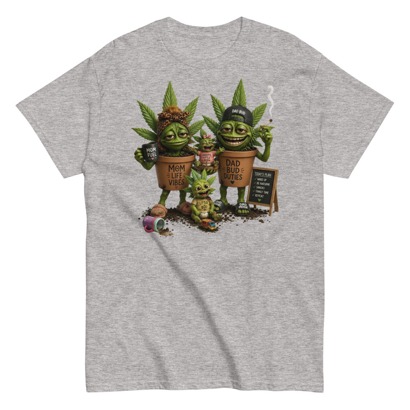 Unisex classic tee Canna Culture Plant Mom & Dad