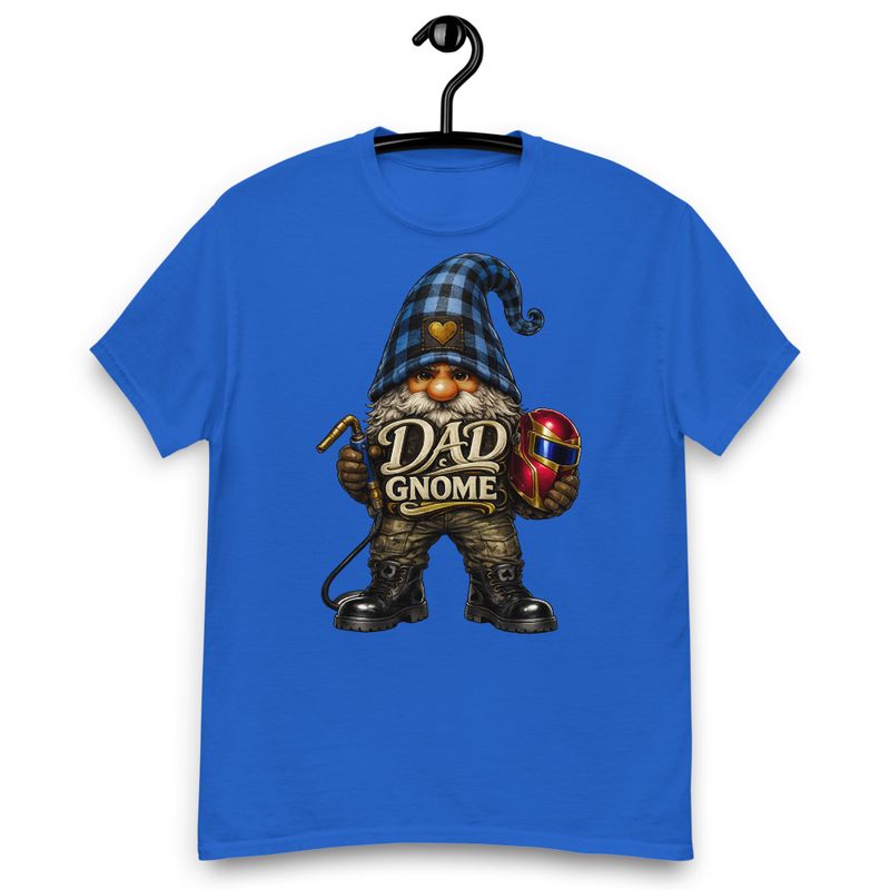 Unisex classic tee Gnome Dad Welder