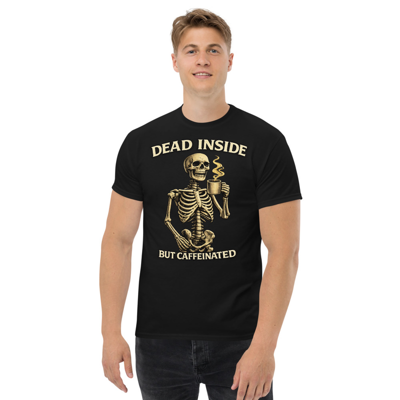 Unisex classic tee Skeleton Dead Inside