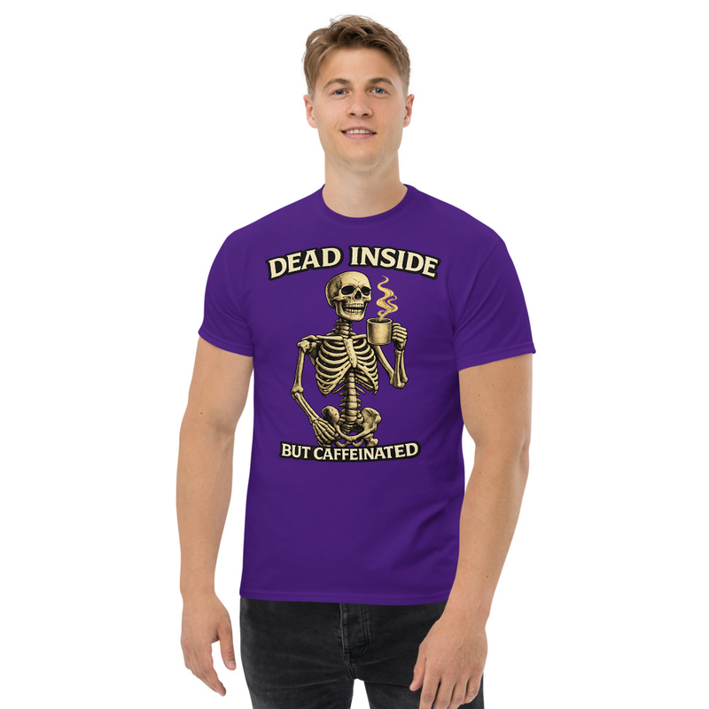 Unisex classic tee Skeleton Dead Inside