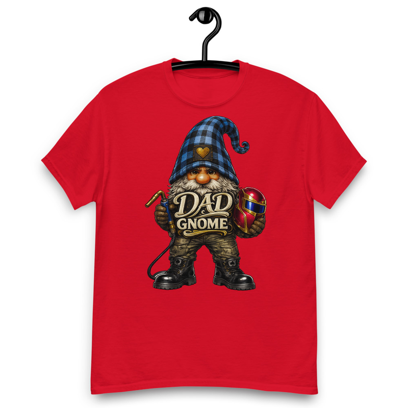 Unisex classic tee Gnome Dad Welder