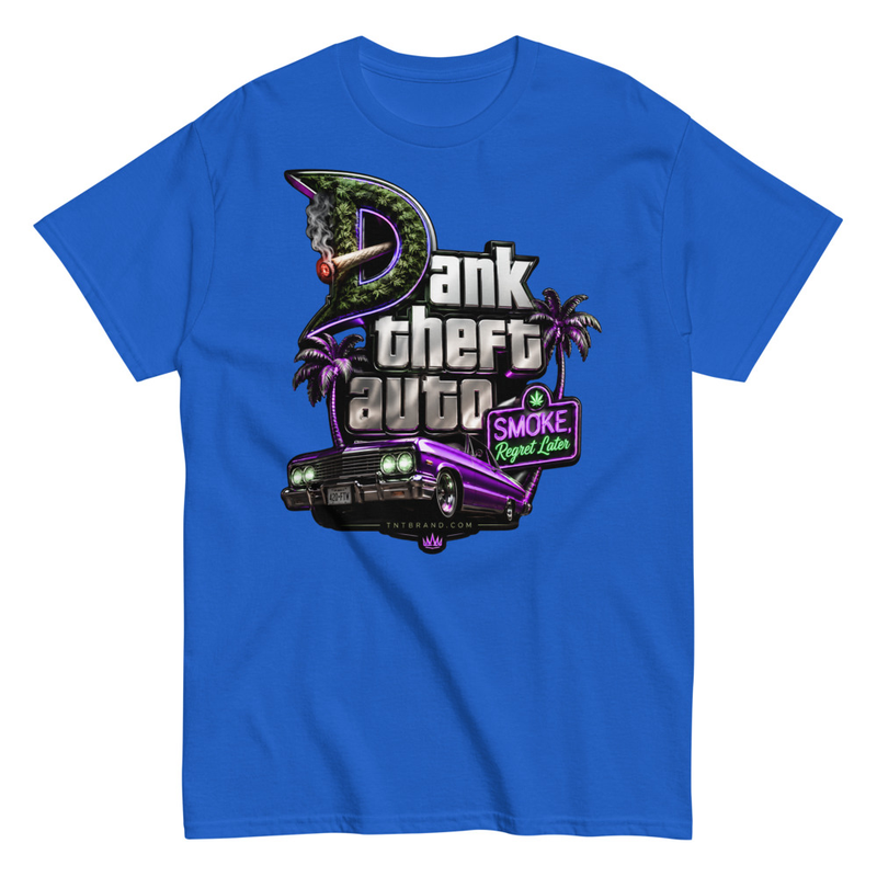 Unisex classic tee Canna Culture Dank Theft Auto