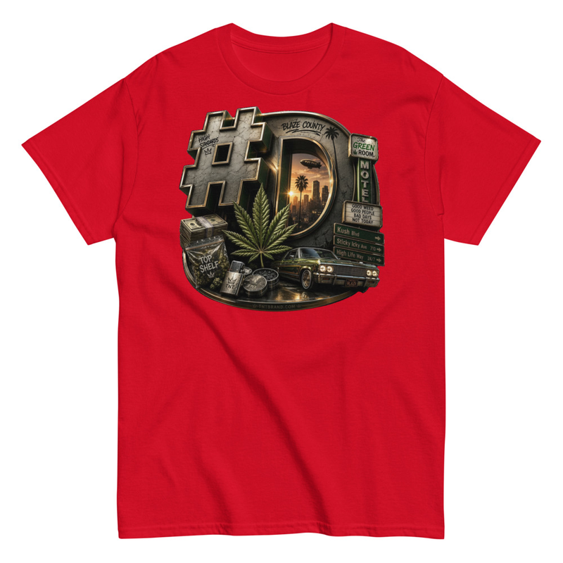 Unisex classic tee Canna Culture Blaze County