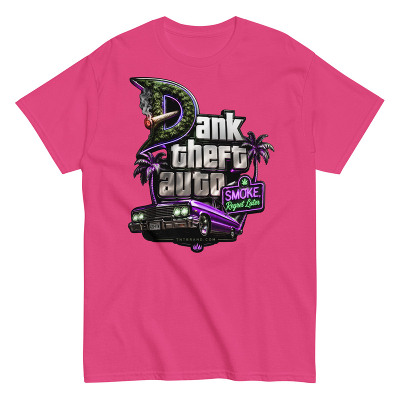 Unisex classic tee Canna Culture Dank Theft Auto