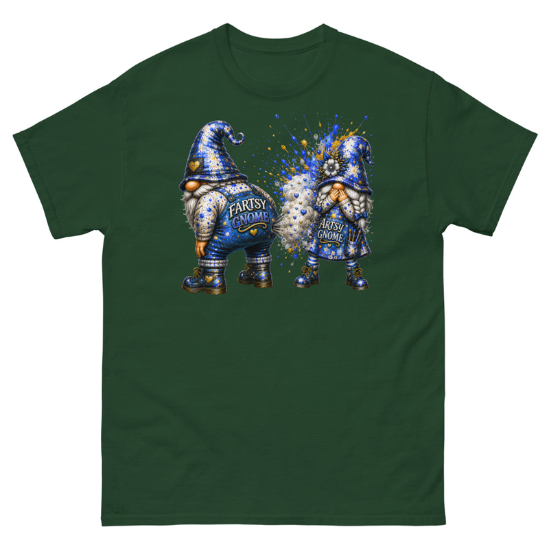 Unisex classic tee Gnome Fartsy sharts on Artsy