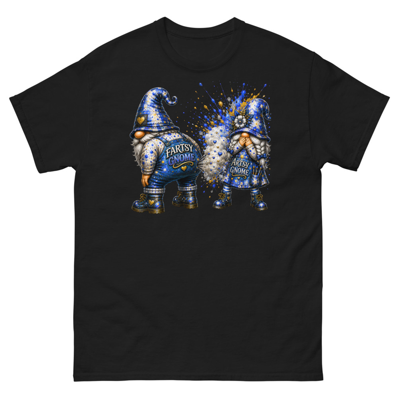 Unisex classic tee Gnome Fartsy sharts on Artsy