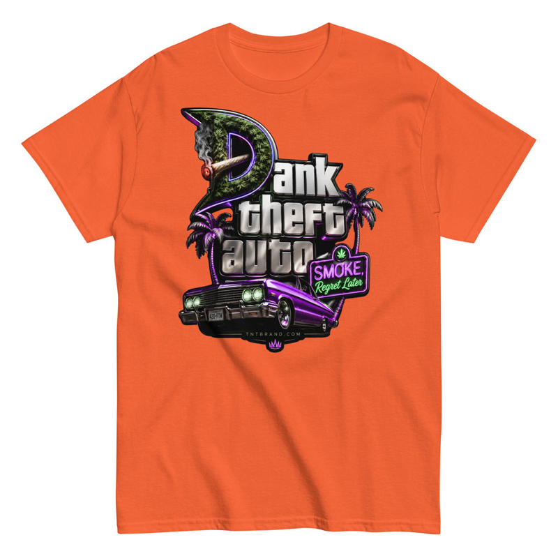 Unisex classic tee Canna Culture Dank Theft Auto