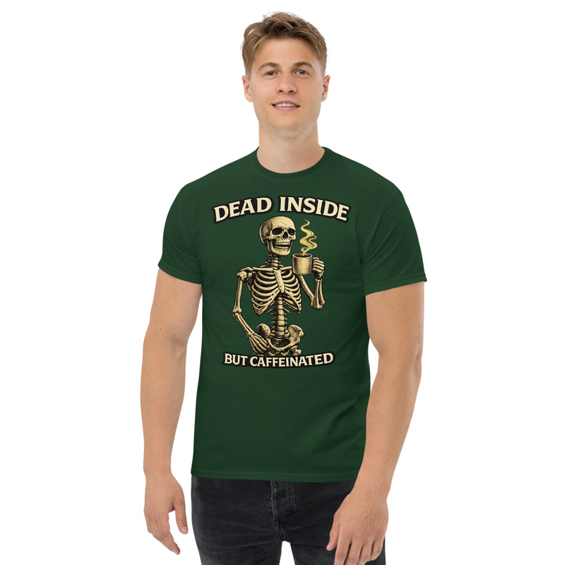 Unisex classic tee Skeleton Dead Inside