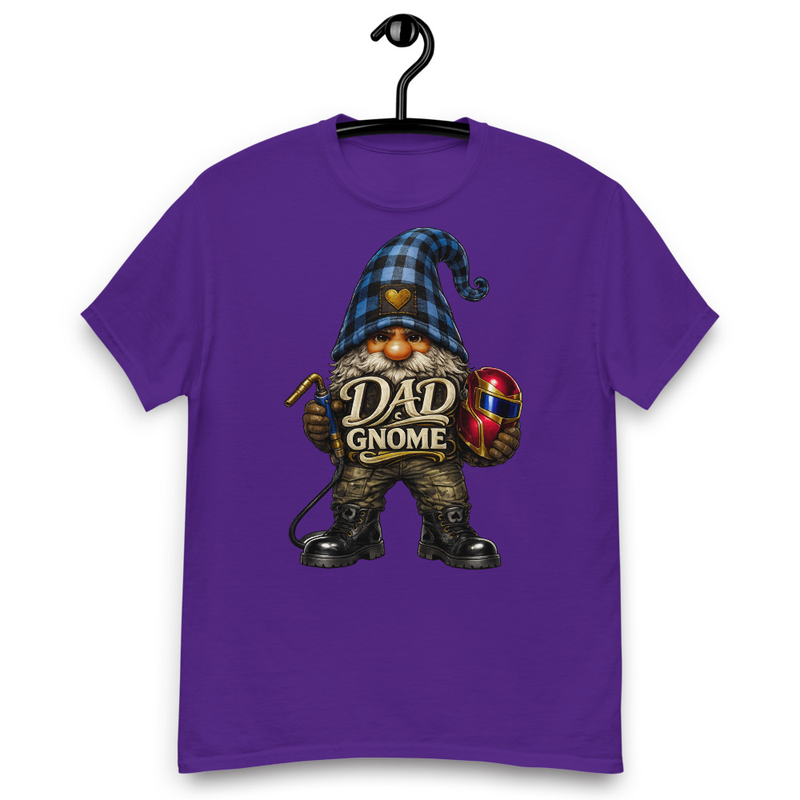 Unisex classic tee Gnome Dad Welder