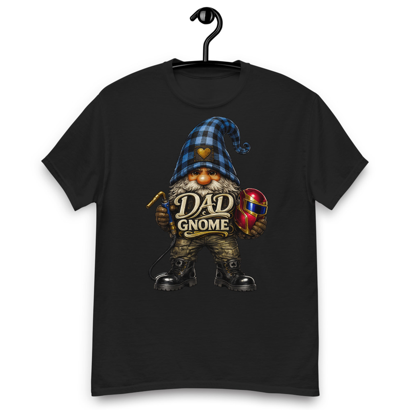 Unisex classic tee Gnome Dad Welder